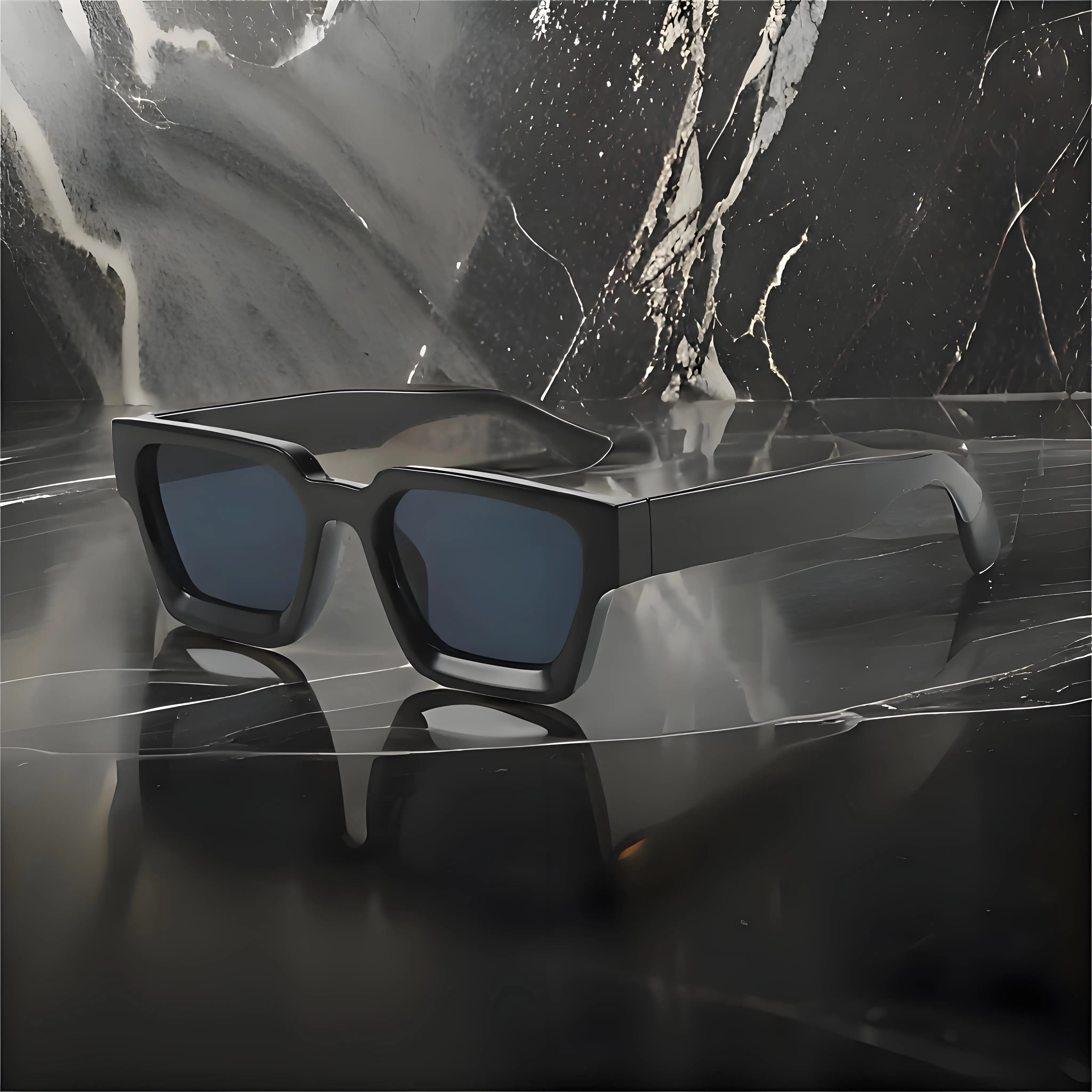 Custom Logo 2024 Personalized Competitive Price Stock Sunglasses Men Women Uv400 Fashion Square Sunglasses Women Designer Luxury