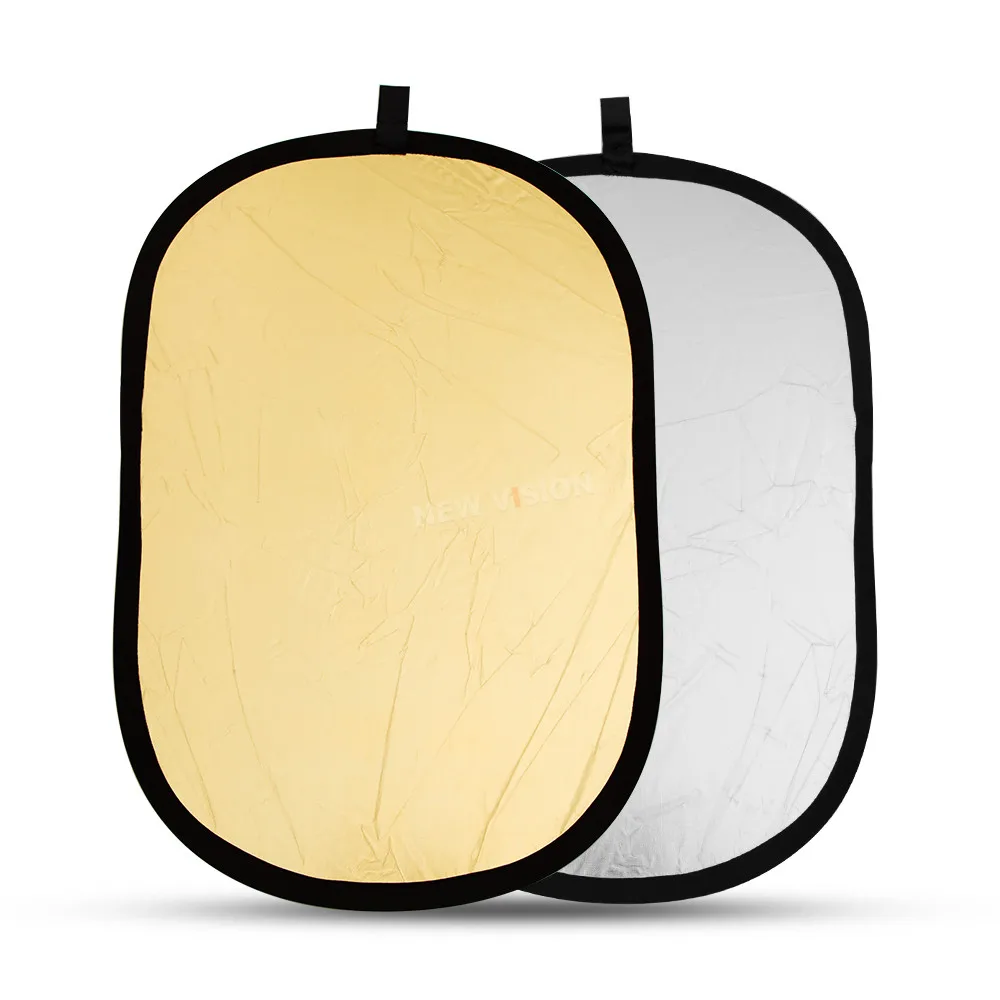 Godox 2 in 1 100x150cm Portable Oval Multi-Disc Reflector, Collapsible Photography Studio Photo Lighting Diffuser Reflector