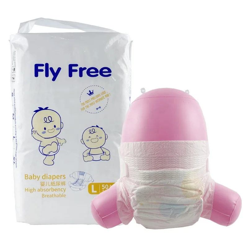 Best Selling OEM Wholesale Newborn High Quality Breathable Backsheet Disposable Baby Diapers