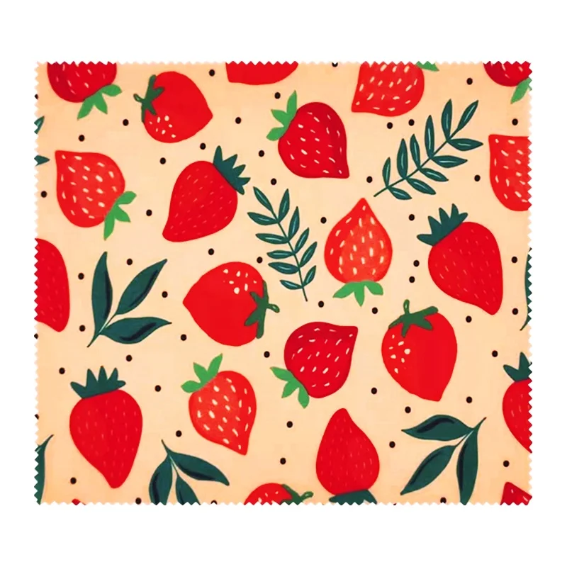 Beeswax food Wraps Sustainable Biodegradable Natural Cotton Alternative Bees Wax Wraps