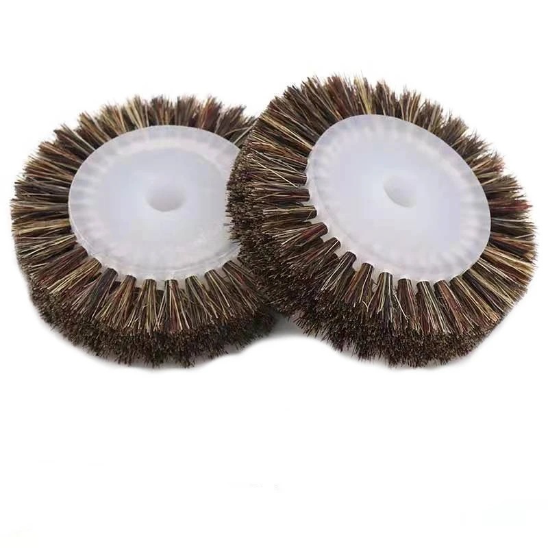 Customized Shape Rotary Nylon Abrasive Wire Grain 120 Polishing Wheel Brush Roller for Wood