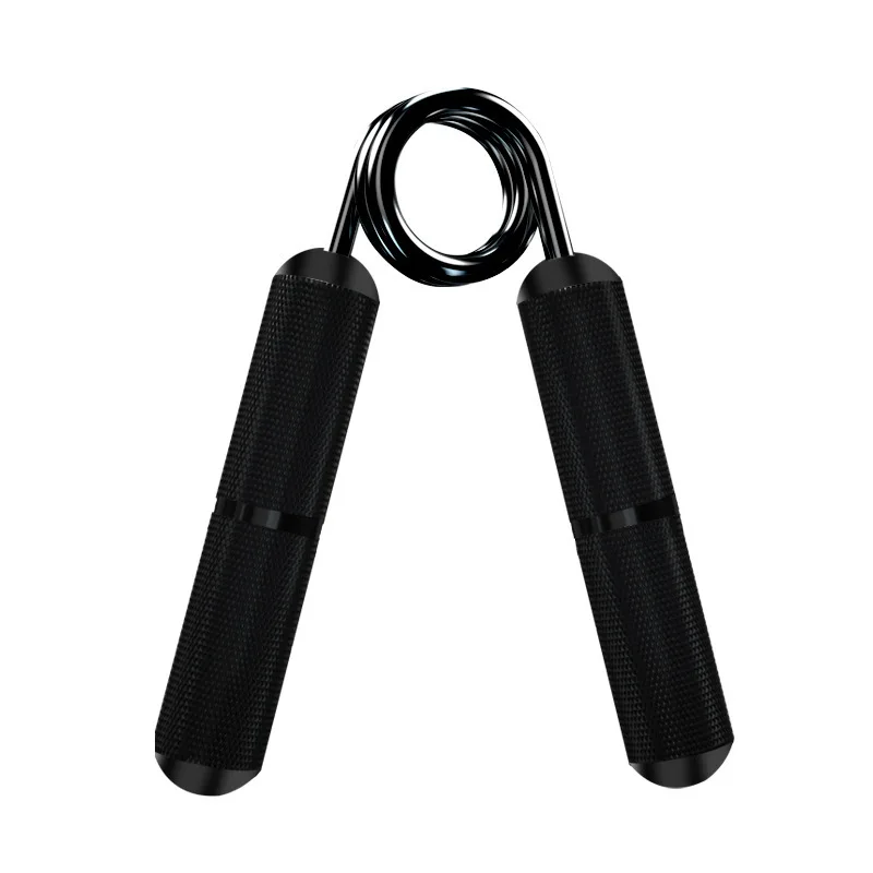Custom new aluminum alloy metal hand grip fitness type spring steel type for professional hand training