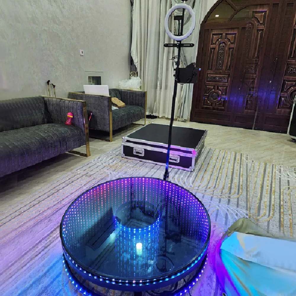 360 фотобудка со светодиодным зеркалом градусов