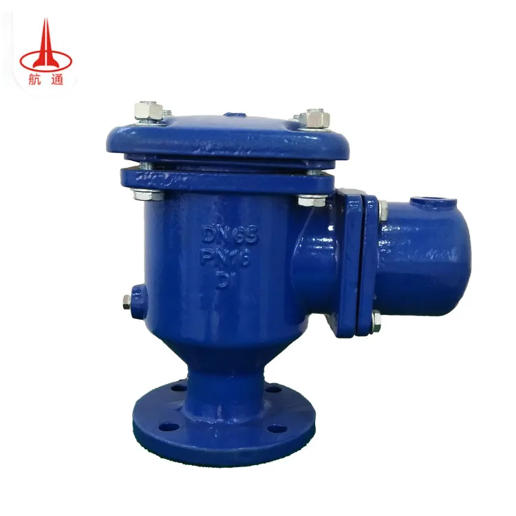 China factory cast ductile iron single orifice air valve single port quick exhaust air release valve air non return valve