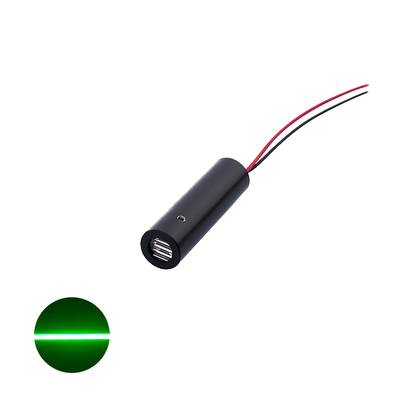 Компактный лазерный модуль D10mm 520nm 10mw с низкой температурой