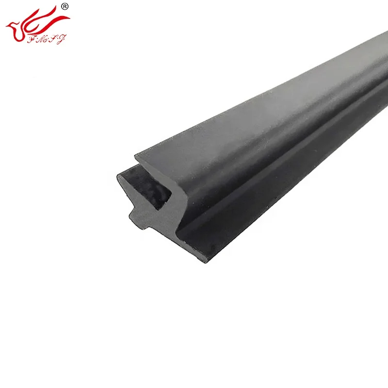 Black Rubber Strip Sliding Glass Door Vinyl Bug Seal extruded rubber seal