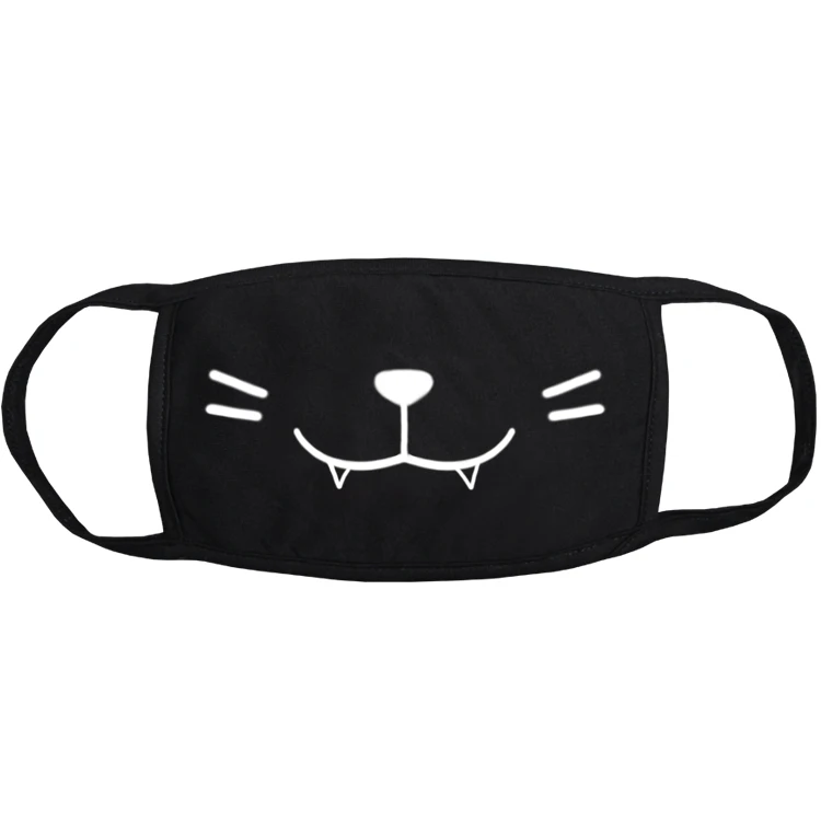 Cute multi-color anime mask performance supplies Guangzhou spot cheap winter casual funny expression dust mask