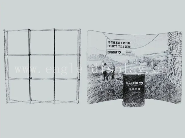 Pop Up Display Stand  Magnetic Pop Up in Exhibition