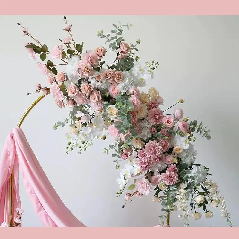 Artificial Floral Centerpieces Peonies Artificial Wedding Flowers Artificial Decoration Flowers Arrangements Floral Swag Silk