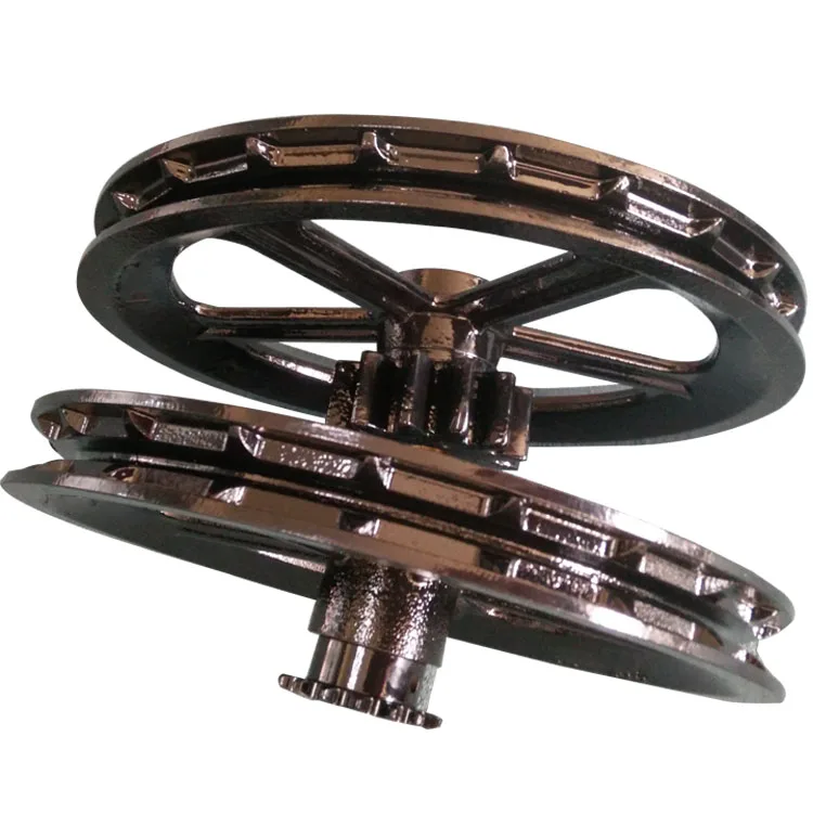 Taper Bushed Bore Simplex Chain Driven Sprocket Cast Iron ANSI Rotavator