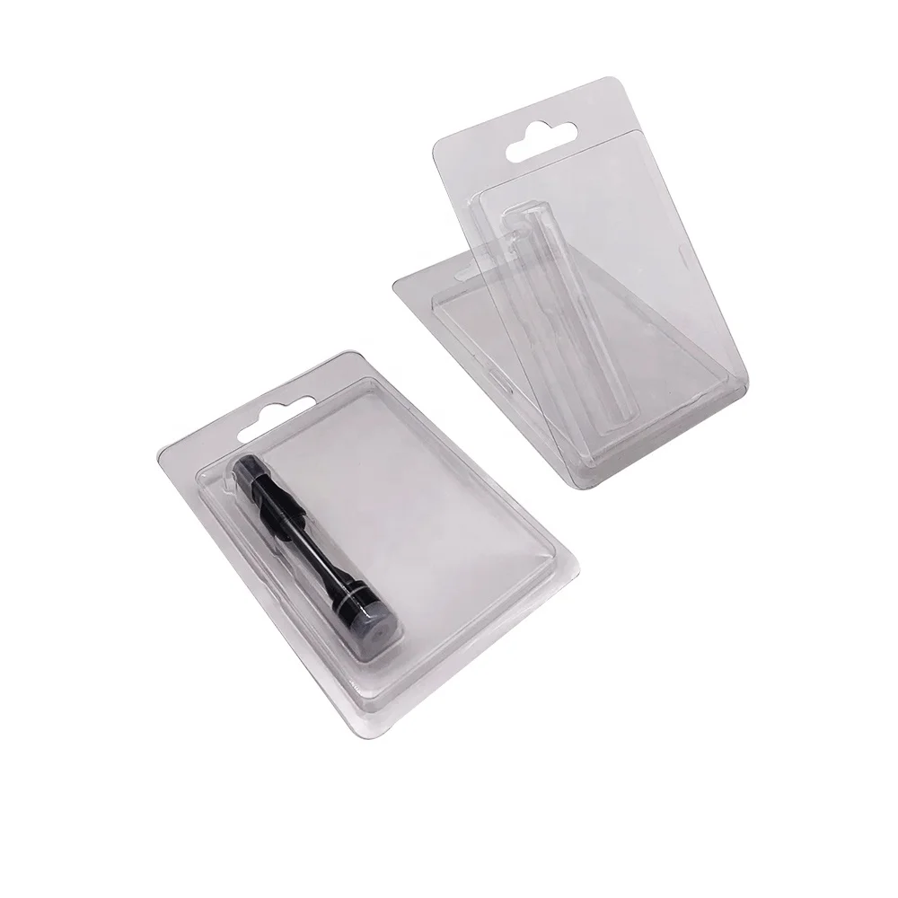 Cheap 1ml Vape Cartridge Blister Packaging Transparent Clamshell