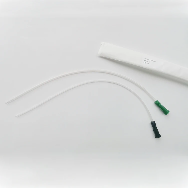 Funnel Connector Type ISO Certificates Closed Suction System Disposable Medical Closed Suction Catheter