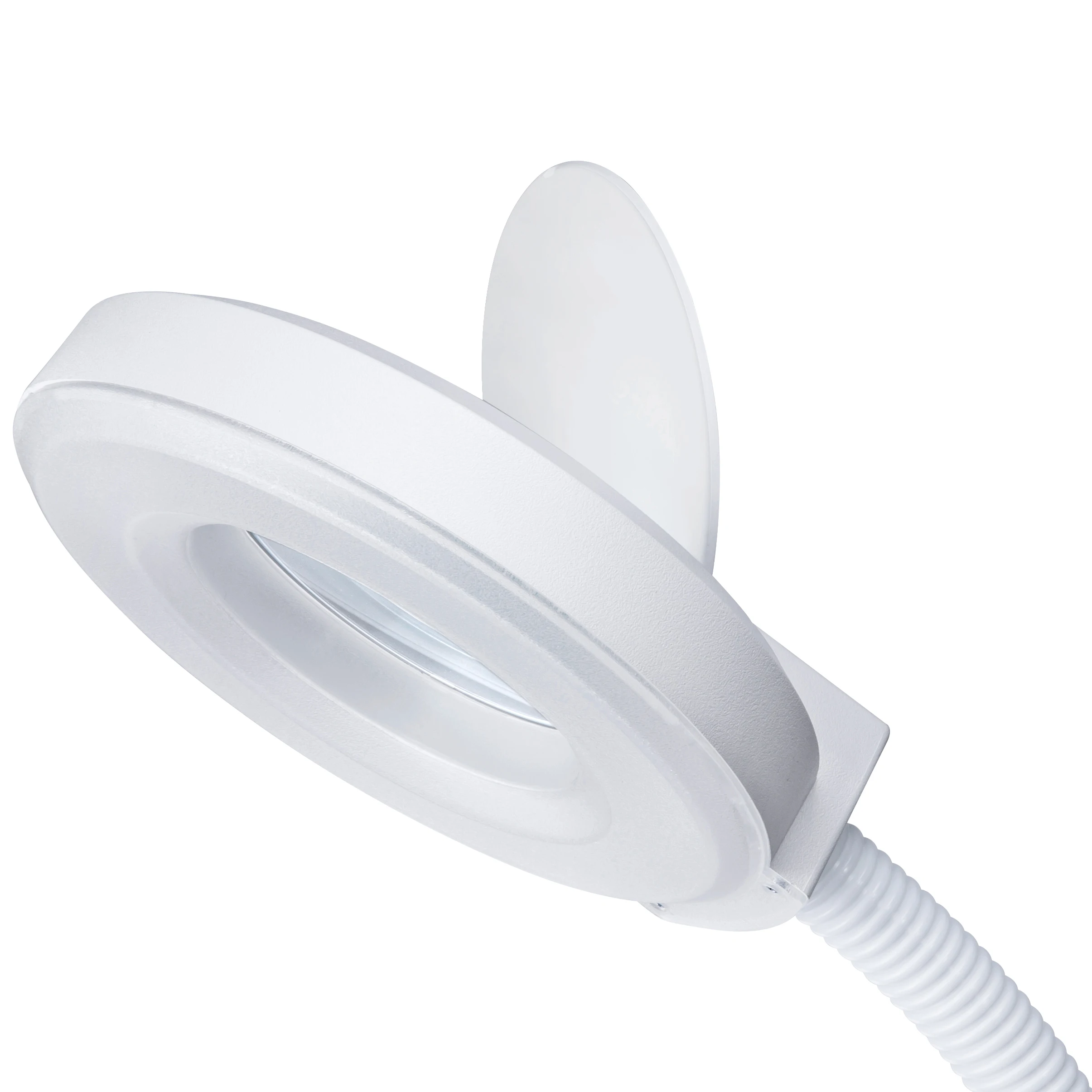 illuminated magnifying printed lighted make up cosmetic  round white vanity led light travel makeup mirror with led