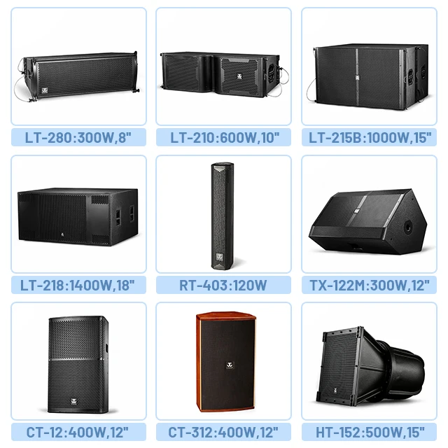 Single 18' Speakers Subwoofer 18 Inch 500W Home Theatre System Subwoofer