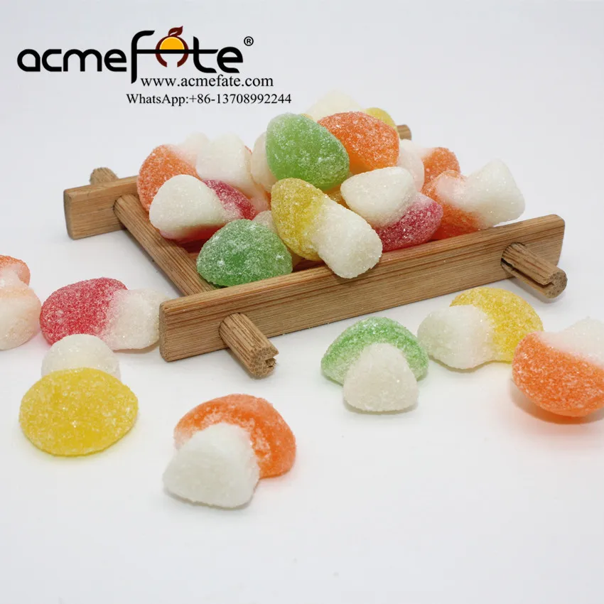 Халяльные фрукты, желе, жевательные конфеты с говяжьим желатином, сервис OEM