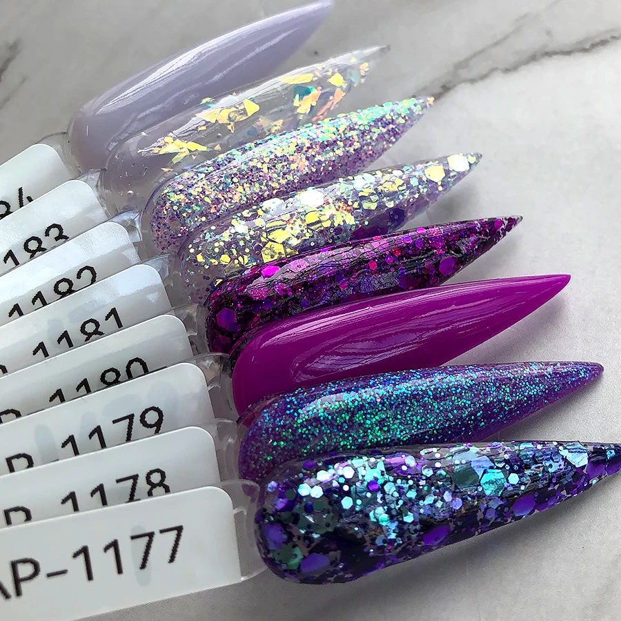 Wholesale Acrylic Powder Custom Private Label 16 oz Acrylic Summer Color Nail Salon Acrylic Dipping 2 In 1 Powder