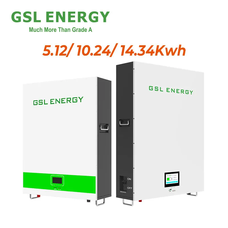 Настенный аккумулятор GSL ENERGY 5kwh 10kwh 15 kwh для домашнего хранения энергии 51 2 В 100ah powerwall 48v lifepo4 батарейный блок