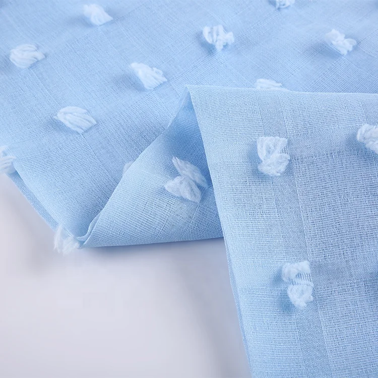 Durable support dress checks uragiri 100 poly woven polyester dot fabric