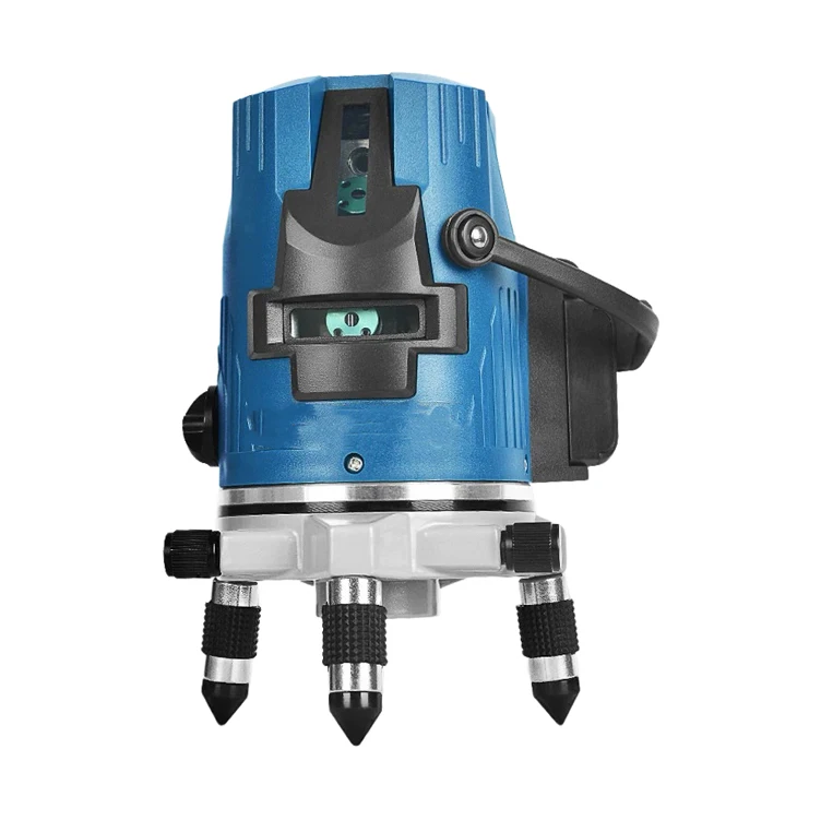 Factory Wholesale Professional Laser Level High Precision Green Light Cross 5 Line With Intelligent Electric Rotating Base