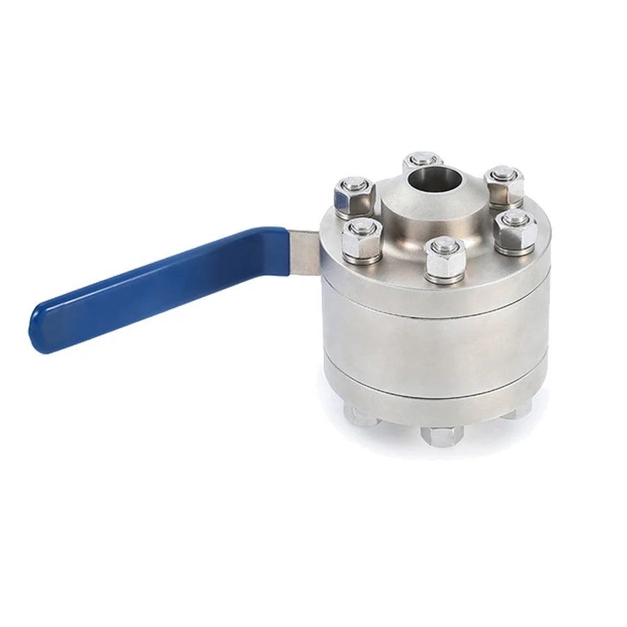 API Кованый 3 шт. сварочный концевой шаровой клапан