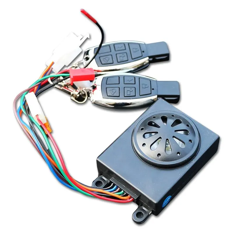 Electric Bike Alarm System 36V-72V Intelligent Conversion Kit Lock for Electric Scooter Theft Protection E Bike and Scooter