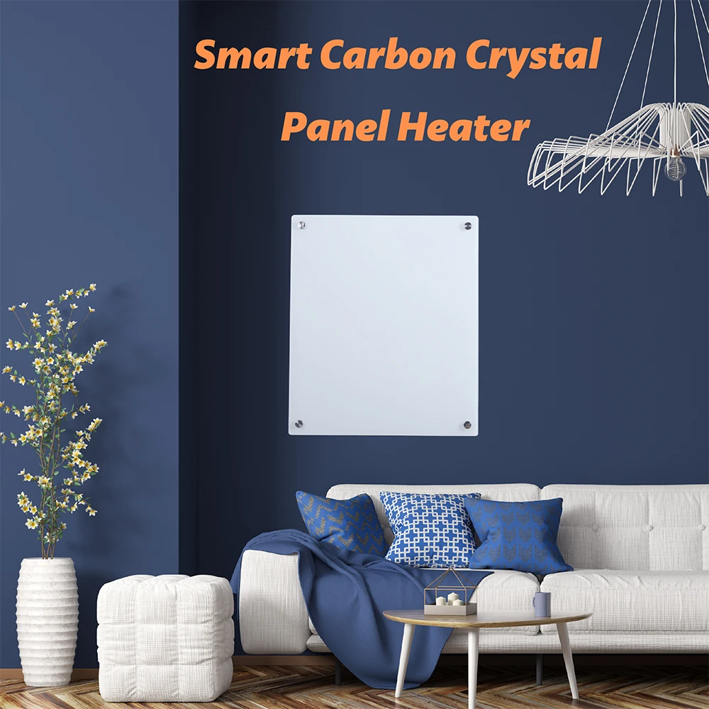 Infared Radiant Carbon Crystal Glass Panel Heater Without Frame