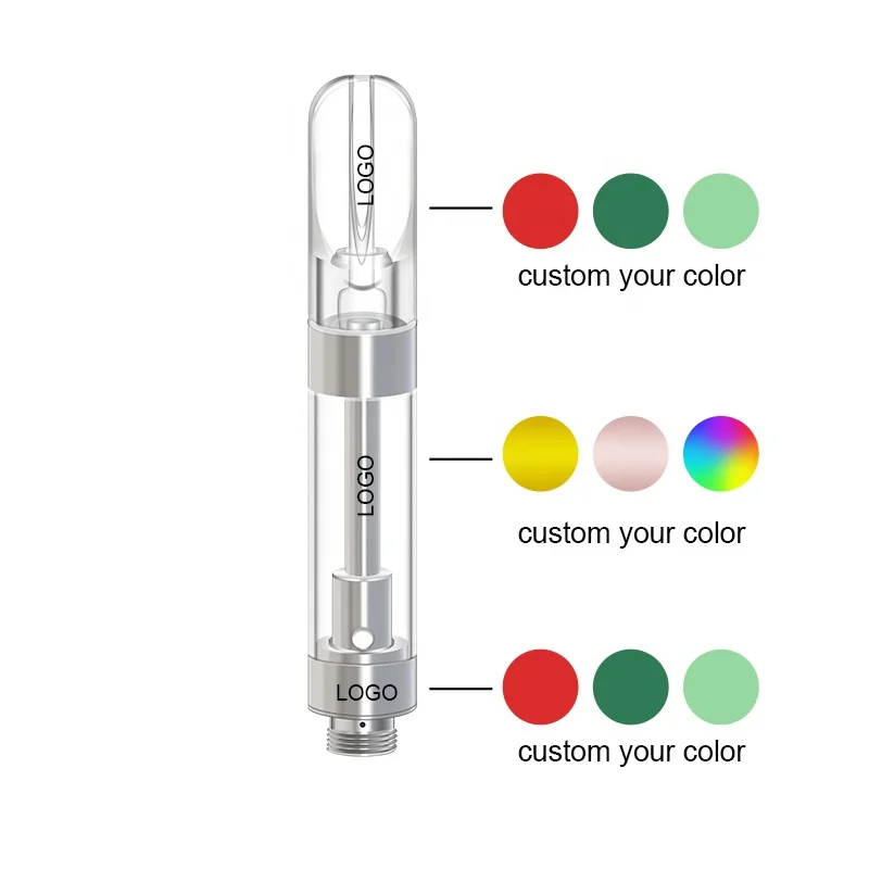 
Hot selling custom vaporizer cartridge 510 thread bigger vapor 0.5ml/1.0ml child lock 