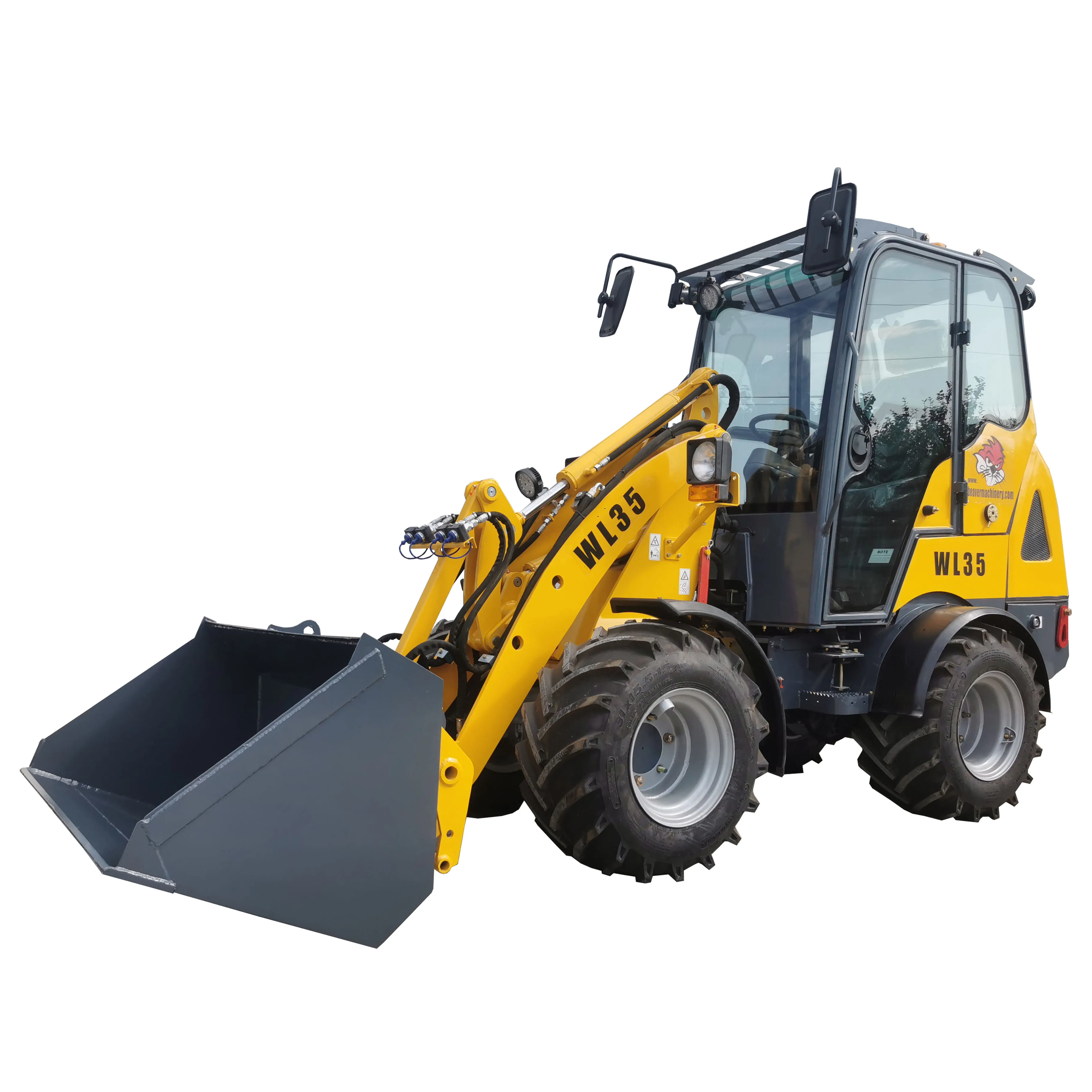 New Model Mini Wheel Loader/ Articulated Mini Wheel Loader