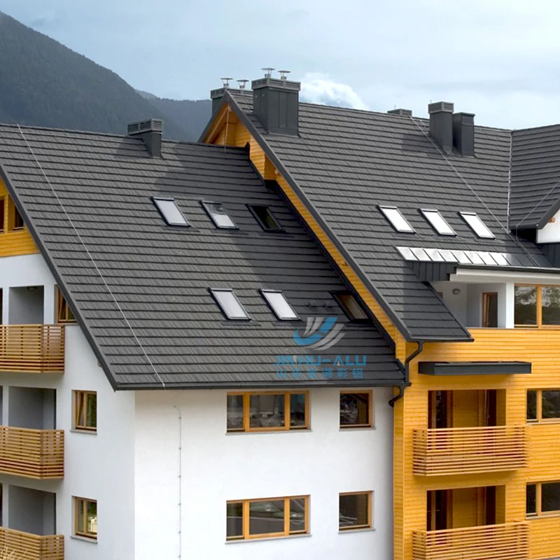 HDPE Artificial palm synthetic thatch roof tiles