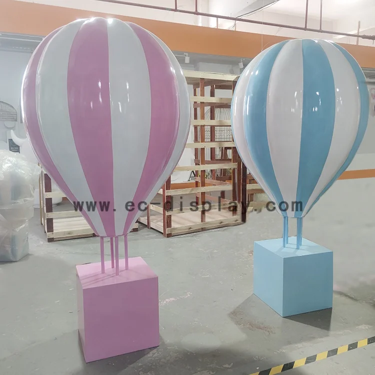 Large outdoor hot air balloon FRP hot air balloon props decoration wedding event for birthday