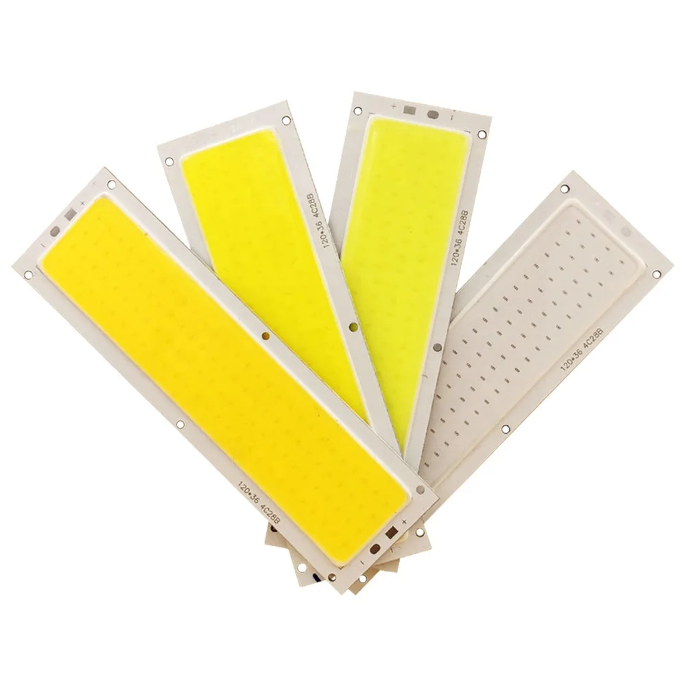COOLEEON 120*36 мм COB LED светодиод чип на борту Cob Led свет