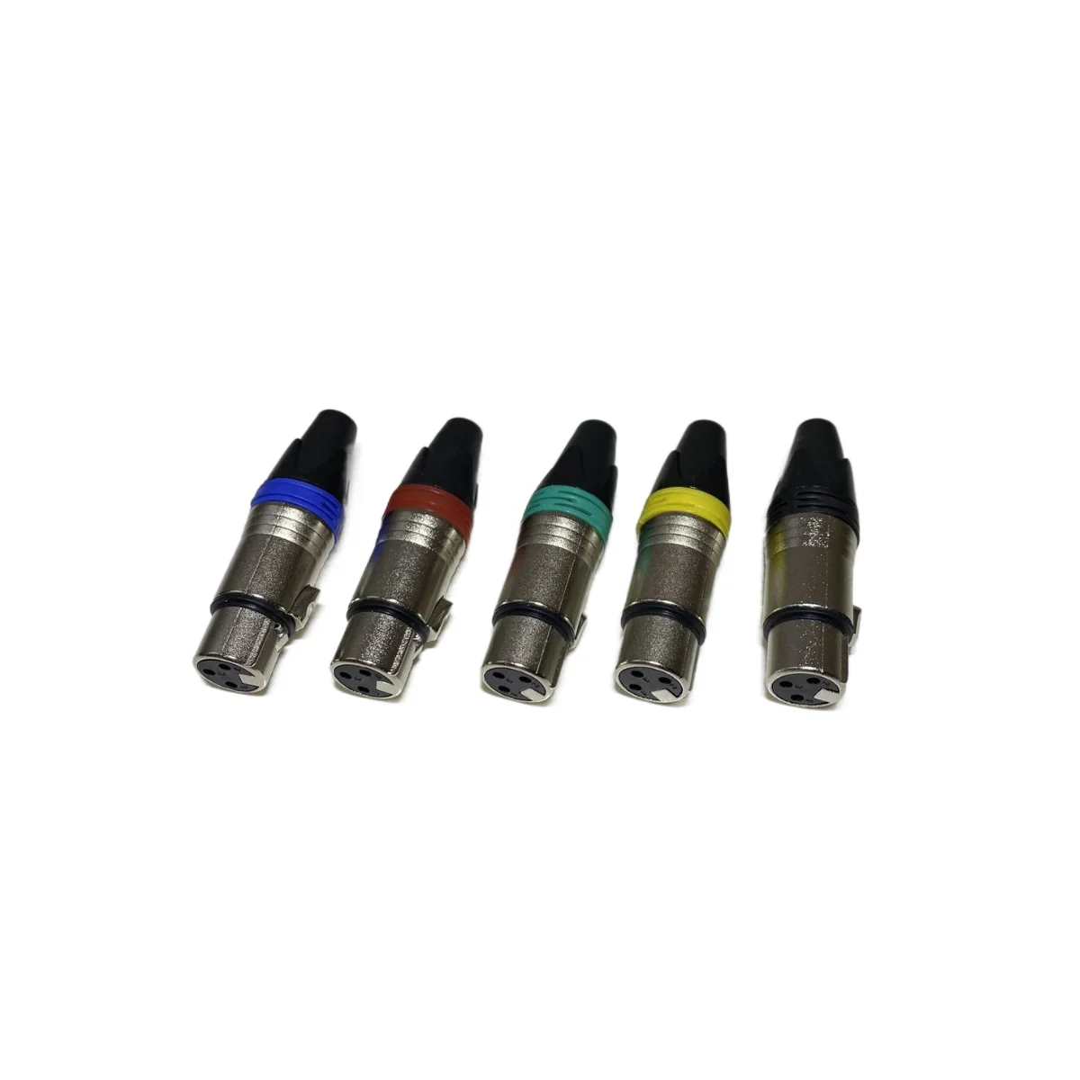 Xlr Connector Audio Plug Microphone Plug 3 Pin Speaker Connector Male & Female Colour Mic Connector