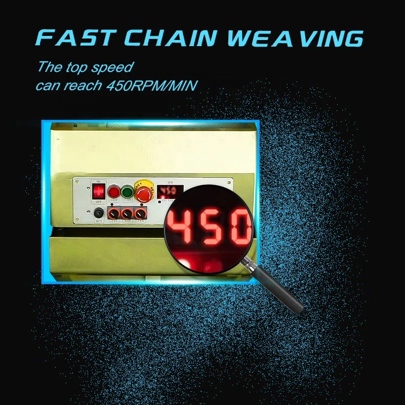 gold chain making machine
