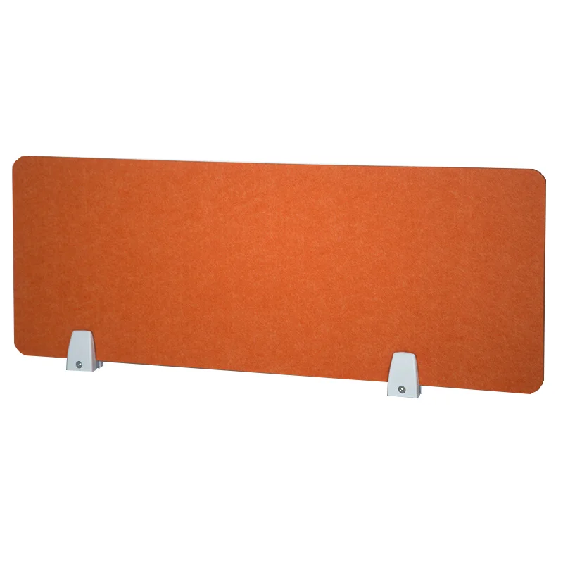 Highly effective damping fiber sound absorbing cotton desk screen clamps espuma felt screen acoustic panels