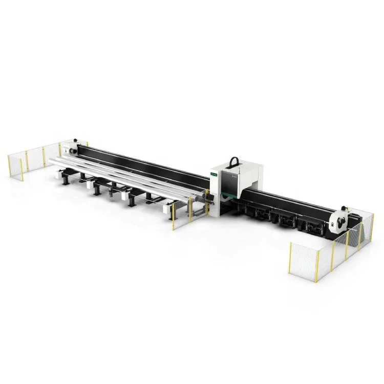 OREE Factory 3 Chucks 12m Length Pipes and Tubes Cutters Tube Laser Cutting Machine