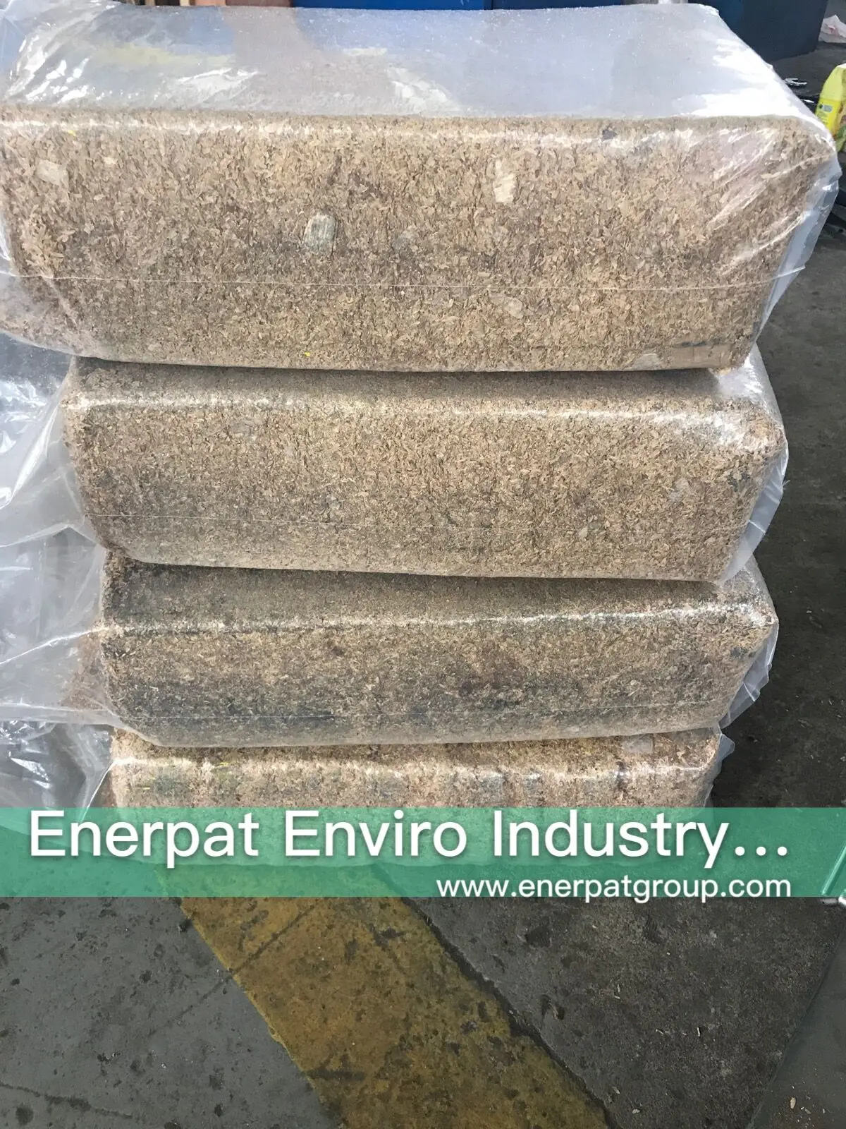 Hemp hurd bagging press machine for America with CE ISO