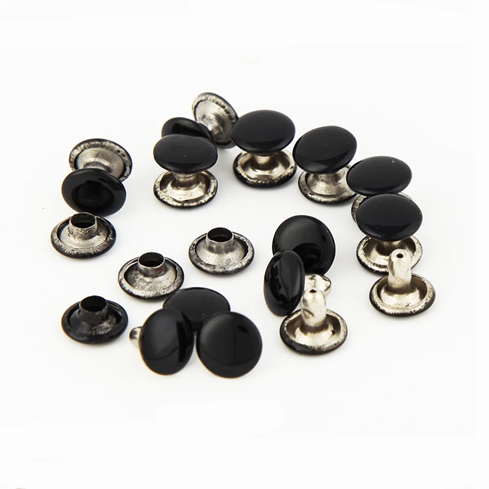 Metal Stud Nail Spike Leather Craft Bag Belt Shoes Garment Round Double Face Rivet