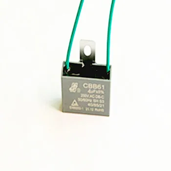 Factory direct sale start CBB61 capacitor uf1UF 0.5/1.5/450 v fan capacitor