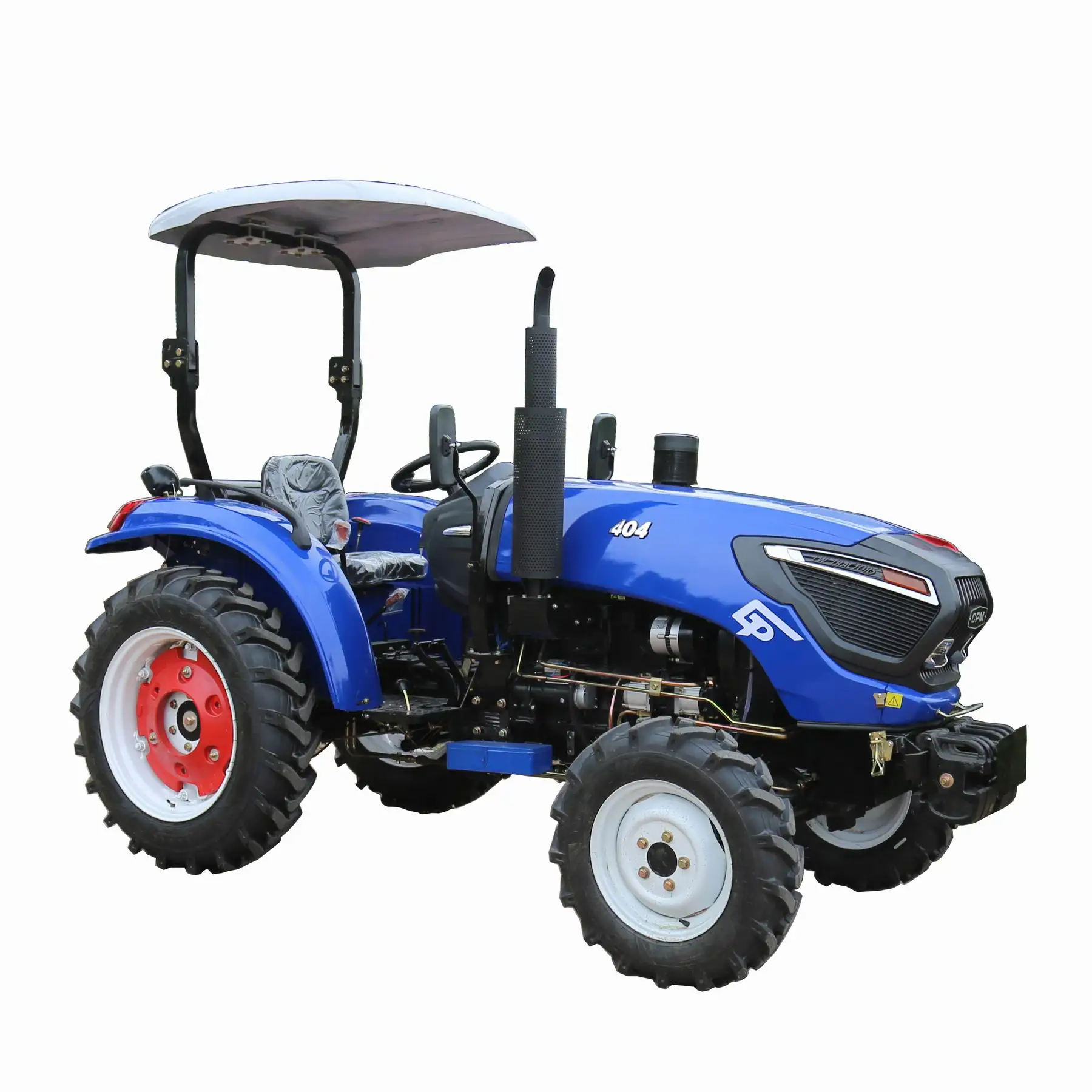 china shandong 40hp agricultural small electric diesel garden agriculture farm mini 4x4 tractor price for sales in georgia