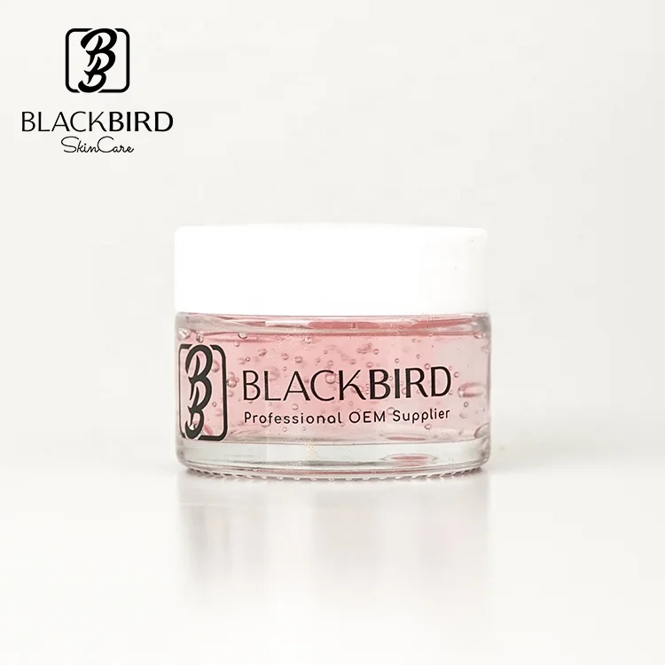 Private Label OEM Natural Grapefruit Moisturizing Face Mask Herbal Extract Hydrating Collagen Anti Aging Facial Hydro Jelly Mask