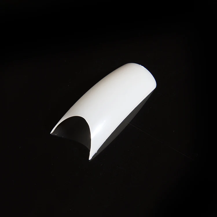 Hot new products French C cover white Fingernail matte style tips with factory prices nail clipper