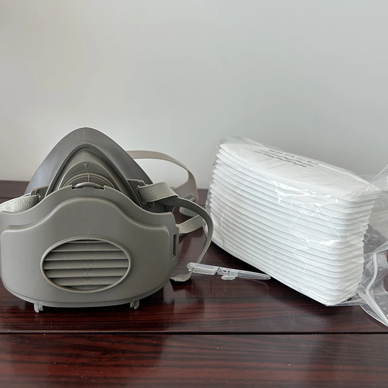 3200 Multi Purpose Industrial Construction Welding Paint Spray Dust Proof Anti Particles Half Facepiece Respirator Mask