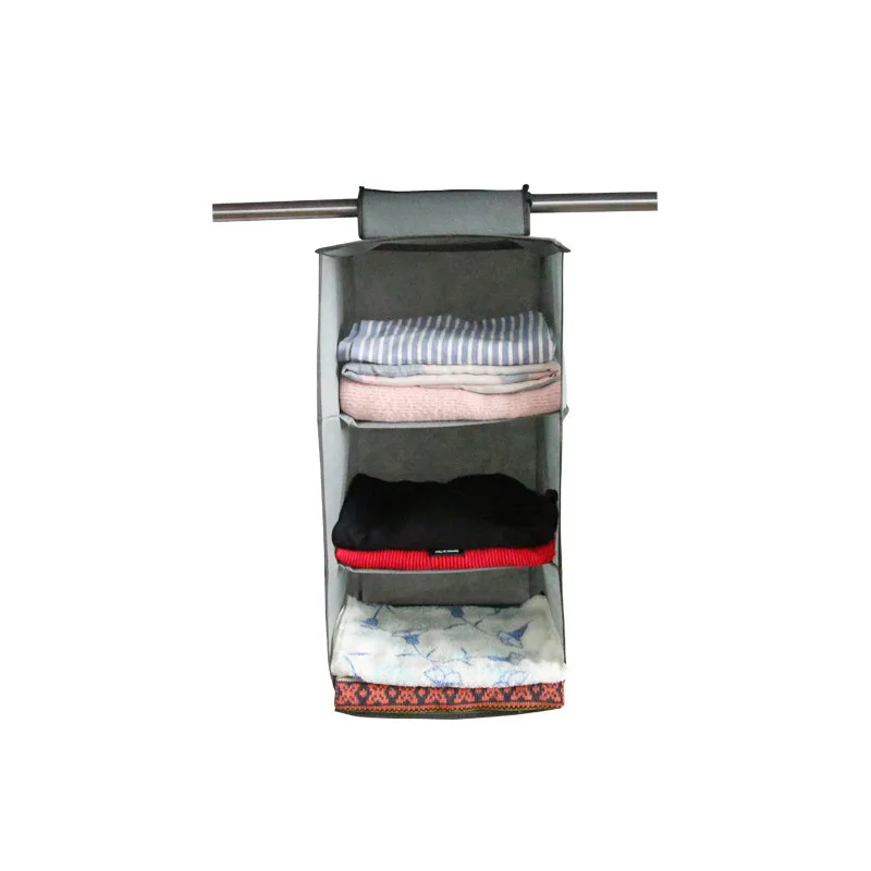 products china wholesale portable diaper organizer hanging box organizer storage clothes 2 cells