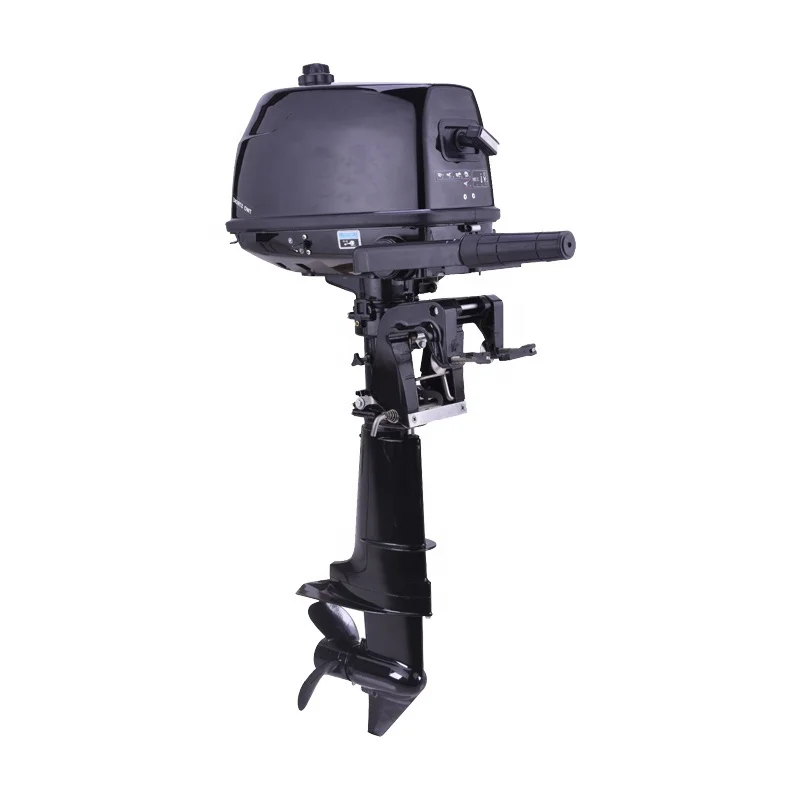 Outboard position  2 stroke 6hp water cooled  fuel boat engine