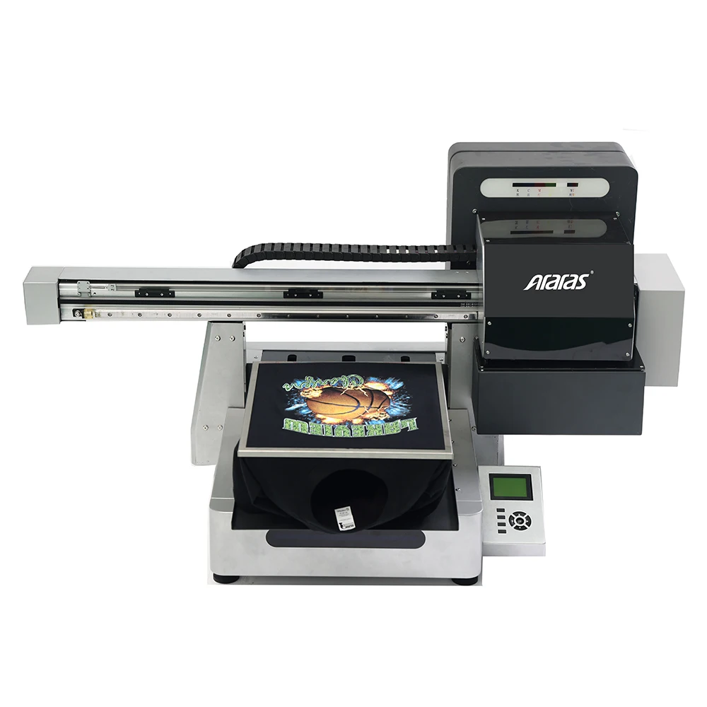 
 Цифровой принтер с сенсорным экраном для печати на одежде, хлопковой футболке  