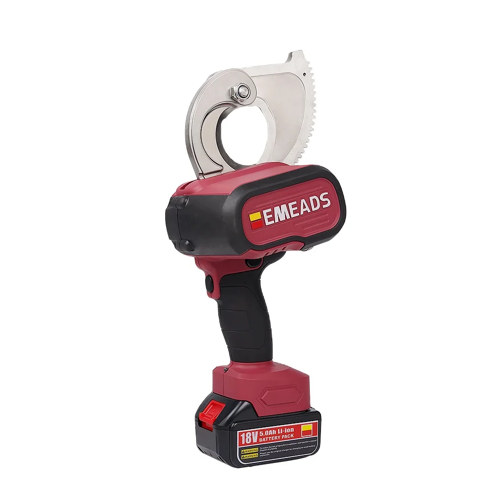 EMS-60 battery powered electric ratchet cable cutter for ACSR Cordless Battery Powered Ratchet Cable Crimping CuttingTool