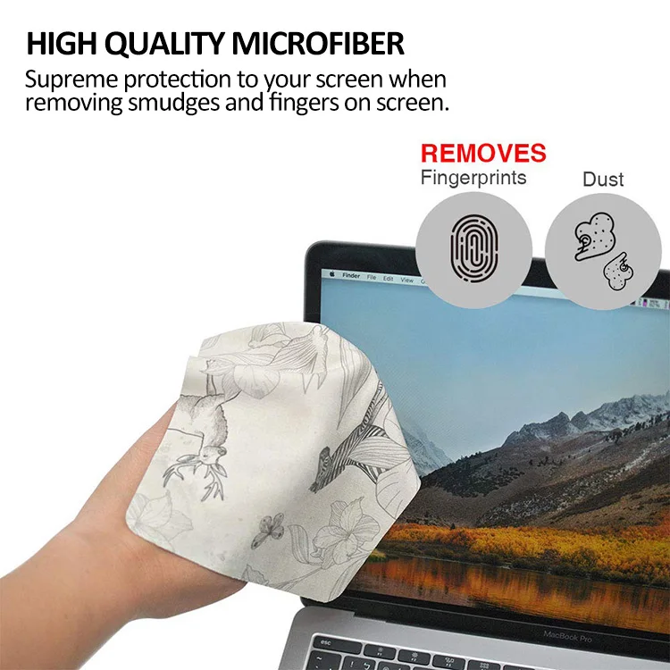 Creative Gift Cellphone Microfiber Screen Cleaner pad