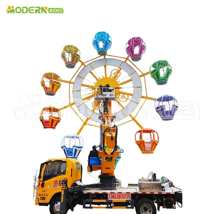 Amusement park facilities attraction park equipment funfair rides mini ferris wheel for sale