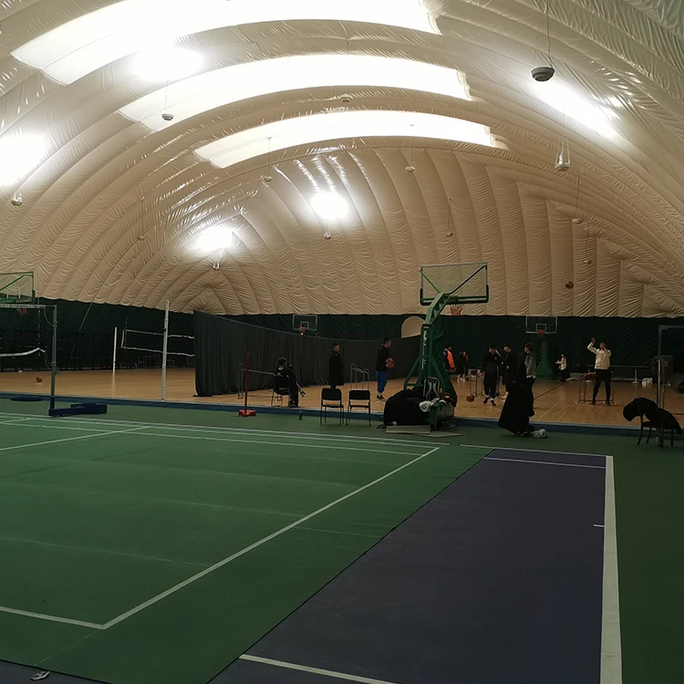 High quality Air inflated membrane Integrated Sports Stadium Pneumatic membrane structure Inflatable dome