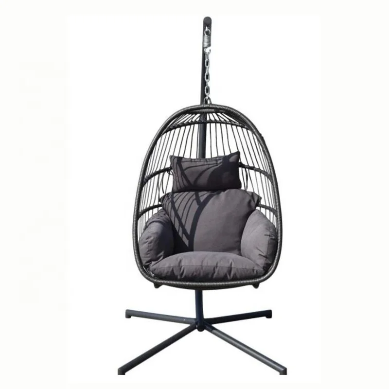 Modern Outdoor Patio Swing Chair Single Seat Patio Wholesale Hanging Hanging Basket Swing Chair